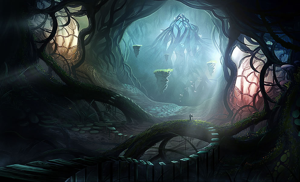 Colorful Caves Concept Art Fantasycoolvibe Digital Art