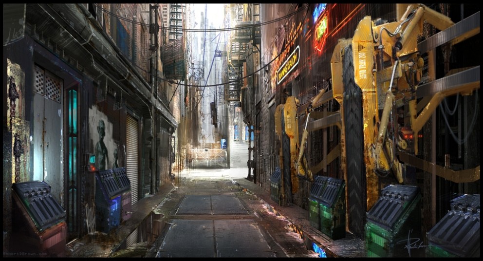 Alley Wallpaper