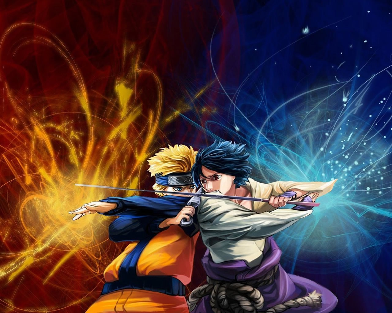 Naruto Vs Sasuke Wallpaper 1280x1024 0207 Coolvibe Digital