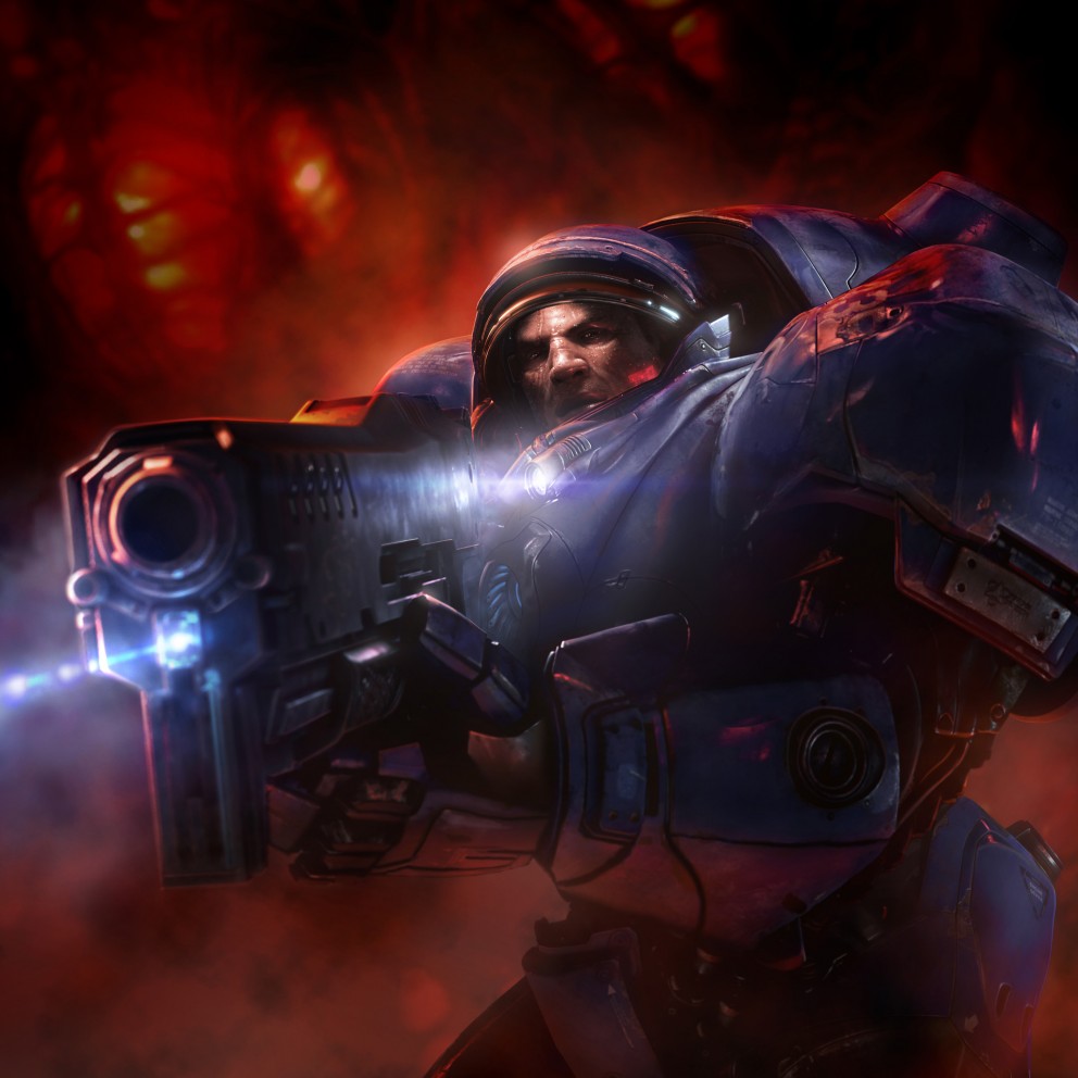 StarCraft 2 Terran Marine