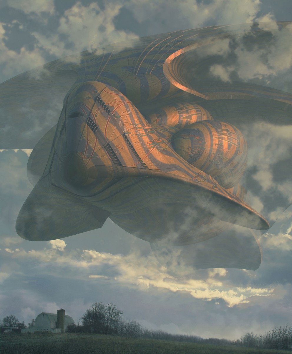 UFO Sighting - Concept art, Sci-fiCoolvibe – Digital Art