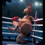 3D Art Jose Alves da Silva The Boxing Kangaroo