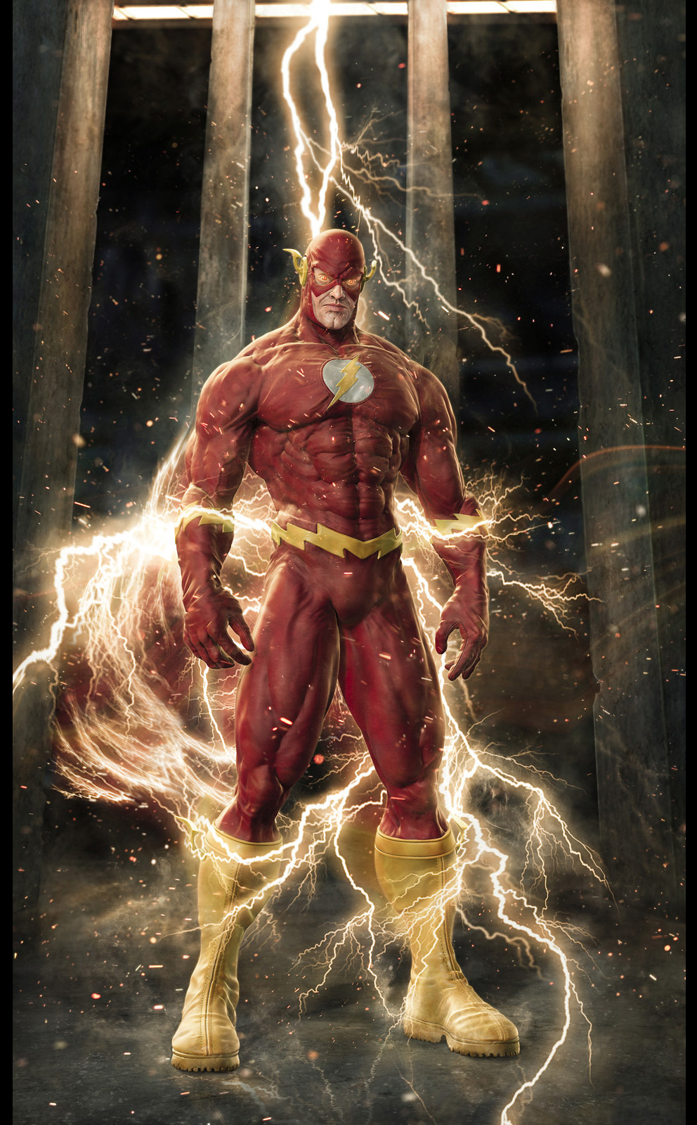 portrait: the flash – fastest man alive