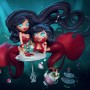 3D Art Carlos Ortega Elizalde Mermaid Tea Party