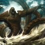 Fantasy Art Gonzalo Ordóñez Arias Release the Kraken