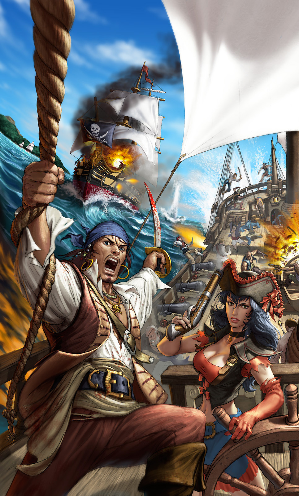 Pirate of the seven sea game