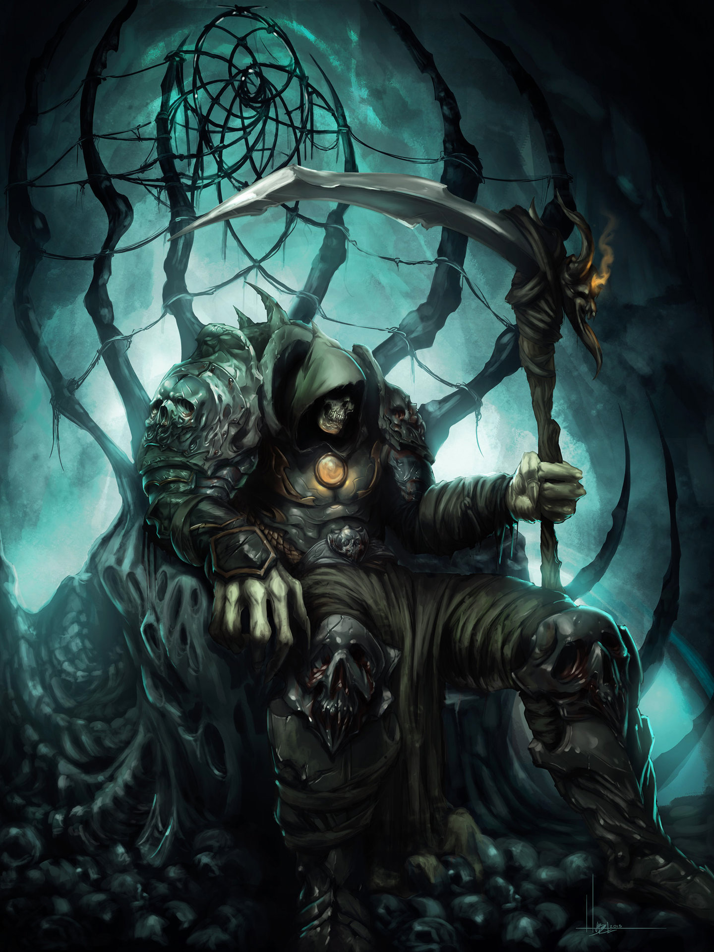 http://coolvibe.com/wp-content/uploads/2014/08/Fantasy-Art-Matt-Hubel-Skeleton-King.jpg